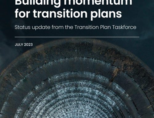 Transition Plan Taskforce – Status Update